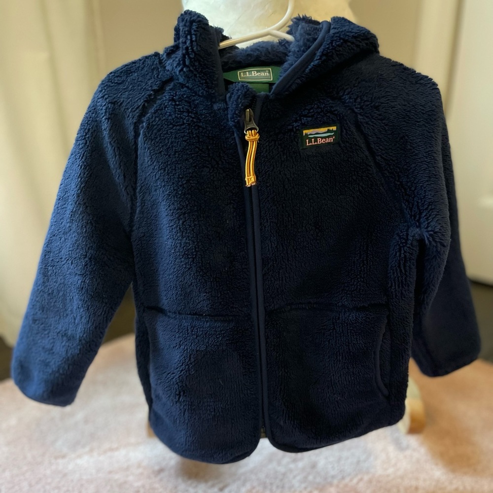 LL Bean toddler fleece jacket